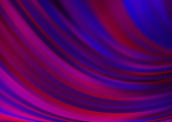 Светло Фиолетовый Вектор Искушает Линиями Образец Размытыми Пузырями Совершенно Новый — стоковый вектор