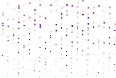 Dikdörtgenleri ve kareleri olan açık mor vektör düzeni. Dikdörtgenleri ve kareleri olan güzel bir çizim. İş ilanınız için akıllı tasarım.