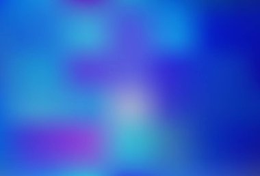 Açık mavi renk vektörü bulanık ve renkli arkaplan. Bokeh tarzında tamamen yeni bir renk çizimi. Marka kitabı için şık bir kapak..