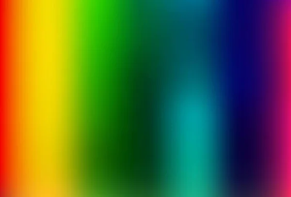 Helles Multicolor Rainbow Vector Unschärfemuster Eine Völlig Neue Farbige Illustration — Stockvektor