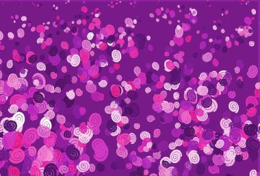 Açık pembe kurdeleli vektör arkaplan. Alnında çizgiler olan soyut bir çizim. Markan için yeni kompozisyon.