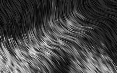 Açık gümüş, sıvı şekilli gri vektör deseni. Belirsiz, soyut ve gradyan bir çizim. İş tasarımınız için tamamen yeni bir şablon.