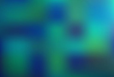 Açık mavi vektör bokeh ve renkli desen. Eğilimli zarif, parlak bir çizim. Web siteniz için tasarım.