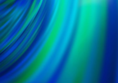 Açık mavi vektör desenli çizgiler, ovaller. Mermer stili ve gradyanı olan yepyeni renkli çizimler. İş tasarımınız için tamamen yeni bir şablon.