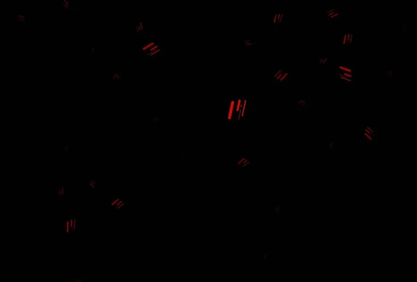 Темно Красный Векторный Фон Прямыми Линиями Декоративная Сияющая Иллюстрация Линиями — стоковый вектор