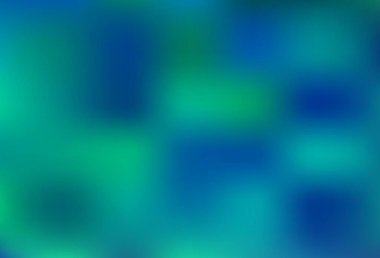 Işık Mavisi vektör bokeh şablonu. Zarif bir tasarıma sahip soyut bir çizim. Web siteniz için tasarım.