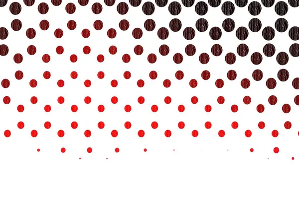 Světle Červený Vektorový Obrazec Kuličkami Rozmazané Bubliny Abstraktním Pozadí Barevným — Stockový vektor