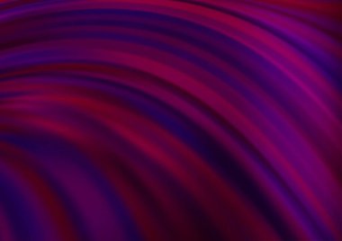 Kabarcık şekilli koyu mor vektör şablonu. Alnında çizgiler olan soyut bir çizim. İşiniz için en iyi bulanık tasarım..