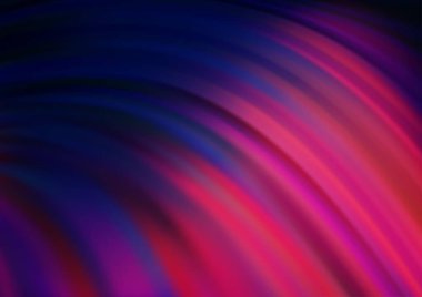 Koyu mor, eğri kurdeleli pembe vektör arkaplan. Yarım ton mermer tarzında, gradyanı olan yaratıcı illüstrasyon. Markan için yeni kompozisyon.