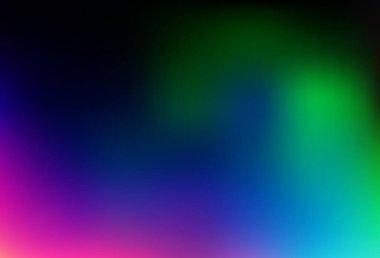 Koyu renk, Gökkuşağı vektörü soyut bulanık desen. Bulanık ve gradyan renkte renkli çizimler. İşiniz için yepyeni bir tasarım..