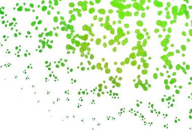 Kabarcık şekilli açık yeşil vektör arkaplanı. Mermer stili ve gradyanı olan yepyeni renkli çizimler. İş tasarımınız için mermer biçimi.