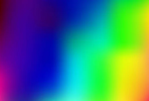 Light Multicolor Rainbow Vector Bokeh Colorful Pattern Elegant Bright Illustration — Stock Vector