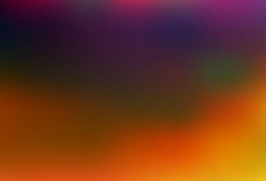 Dark Multicolor, Gökkuşağı vektörü soyut parlak şablonu bulanıklaştırdı. Gradyanı olan belirsiz bir soyut çizim. İşiniz için basit tasarım.