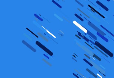 Tekrarlanan çubuklarla hafif BLUE vektör şablonu. Bulanık arkaplanda gradyanı olan çizgiler. Web siteleri, iniş sayfaları için desen.
