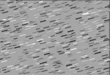 Light Silver, düz çizgileri olan gri vektör düzeni. Bulanık arkaplanda gradyanı olan çizgiler. Reklamlar, posterler, afişler için desen.