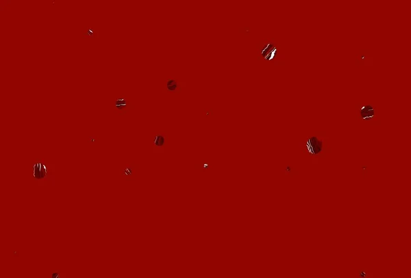 Світло Червона Векторна Текстура Дисками Блискуча Абстрактна Ілюстрація Розмитими Краплями — стоковий вектор