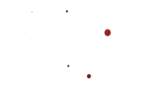 Disposition Vectorielle Rouge Clair Avec Des Formes Circulaires Design Décoratif — Image vectorielle