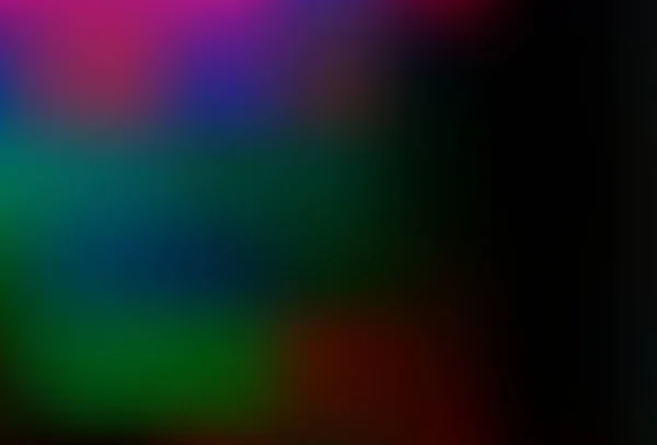Dark Multicolor Rainbow Vector Abstracte Heldere Template Kleurrijke Abstracte Illustratie — Stockvector
