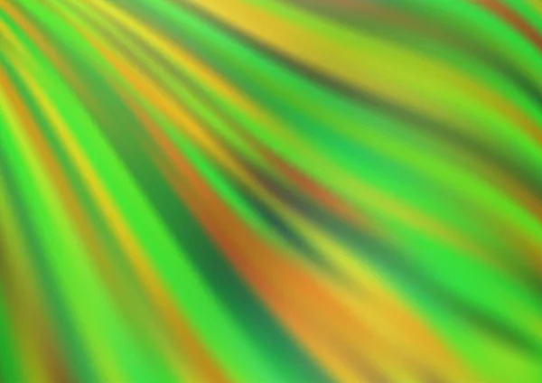 有液体形状的浅绿色矢量图案 具有渐变的大理石风格的全新彩色插图 手机背景的模板 — 图库矢量图片
