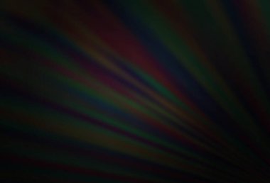 Koyu gümüş, gri vektör arkaplan ve düz çizgiler. Soyut şablondaki çizgilerle dekoratif parlak çizimler. Reklamlar, posterler, afişler için desen.