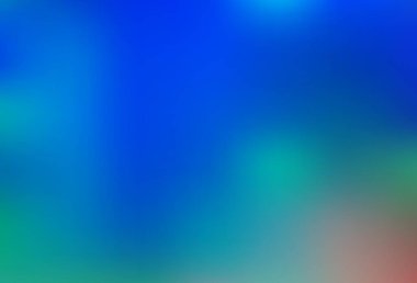 Açık mavi, yeşil vektör parlak şablonu bulanıklaştırdı. Yaratıcı illüstrasyon, yarım tonlu ve eğimli. Yaratıcı tasarımlarınız için örnek.