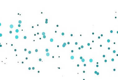 Çember şekilli açık mavi vektör düzeni. Doğa tarzında bulanık halkaları olan güzel renkli çizimler. Marka kitabın için tamamen yeni bir şablon.