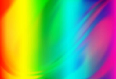 Açık Çokrenkli, Gökkuşağı vektörü soyut parlak doku. Yaratıcı illüstrasyon, yarım tonlu ve eğimli. Web siteniz için bulanık tasarım.