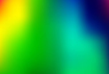 Açık renkli, Gökkuşağı vektör parlak bokeh desenli. Bokeh tarzında tamamen yeni bir renk çizimi. İşiniz için yepyeni bir tasarım..