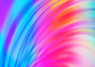 Çok renkli ışık, lav şekilli gökkuşağı vektör deseni. Çağdaş gradyan soyut çizgileri olan çizimler. Reklamlarınız, posterleriniz, afişleriniz için yepyeni bir tasarım..