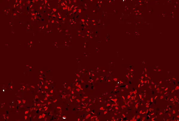 Světle Červené Vektorové Pozadí Abstraktními Tvary Jednoduchá Barevná Ilustrace Abstraktními — Stockový vektor