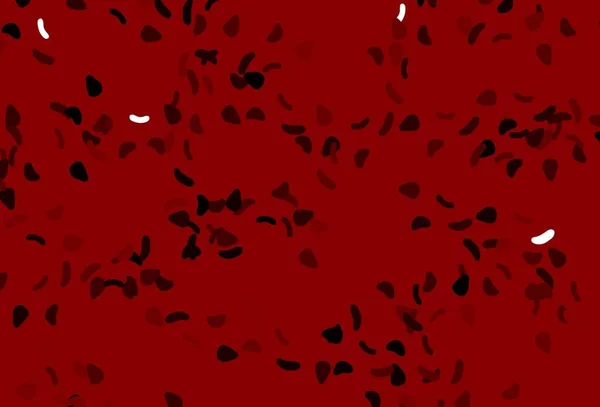 Светло Красный Вектор Обратного Хода Огоньками Простая Красочная Иллюстрация Абстрактными — стоковый вектор