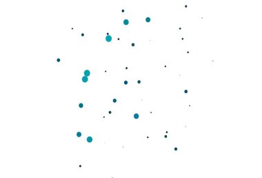 Disklerle hafif BLUE vektör dokusu. Parlak renkli soyut çemberlerin olduğu bir resim. Marka kitabınız için şablon.