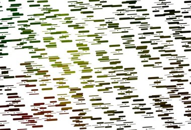 Açık yeşil, uzun çizgileri olan sarı vektör arkaplan. Soyut şablondaki çizgilerle dekoratif parlak çizimler. İş ilanınız için akıllı tasarım.