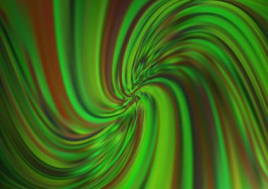 Lav şekilli açık yeşil vektör şablonu.