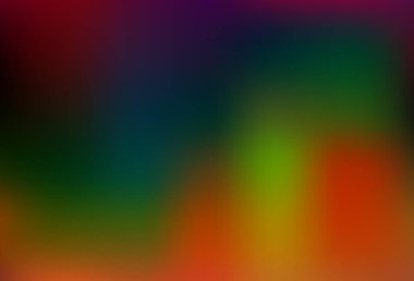 Koyu renk, Gökkuşağı vektörü parlak soyut arka plan. Yaratıcı illüstrasyon, yarım tonlu ve eğimli. İşiniz için en iyi bulanık tasarım.