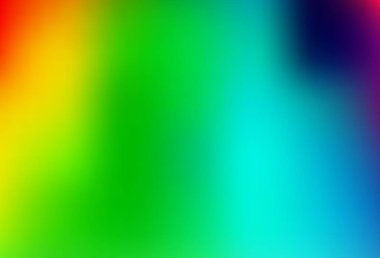 Açık Çokrenkli, Gökkuşağı vektörü parlak şablonu bulanıklaştırdı. Gradyan ile modern soyut çizim. İş tasarımınız için yepyeni bir tarz.