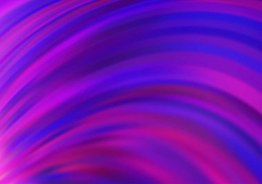 Açık Pembe, soyut çizgileri olan Mavi vektör şablonu.