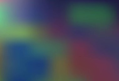 Açık yeşil vektör bulanık ve renkli şablon. Eğilimli zarif, parlak bir çizim. Marka kitabı için şık bir kapak..