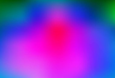 Açık Çokrenkli, Gökkuşağı vektörü soyut bulanık şablon. Bulanık ve gradyan renkte renkli çizimler. Herhangi bir marka kitabı için şablon.