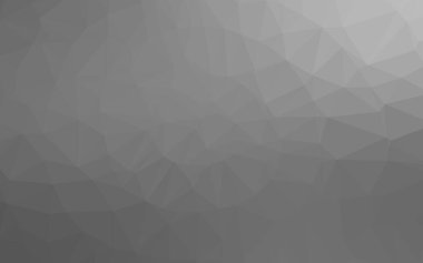 Açık Gümüş, gri vektör parlayan üçgen desen.