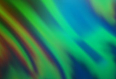 Koyu mavi, kabarcık şekilli yeşil vektör deseni. Mermer stili ve gradyanı olan yepyeni renkli çizimler. İşiniz için en iyi bulanık tasarım..