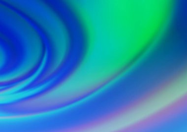 Açık Mavi, Yeşil vektör bulanık desen.