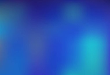 Açık mavi vektör bulanık deseni. Gradyanı olan belirsiz bir soyut çizim. İşiniz için basit tasarım.