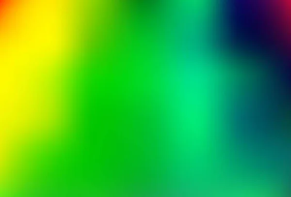 Light Multicolor Rainbow Vektor Glänzende Abstrakte Vorlage Bunte Illustration Abstrakten — Stockvektor