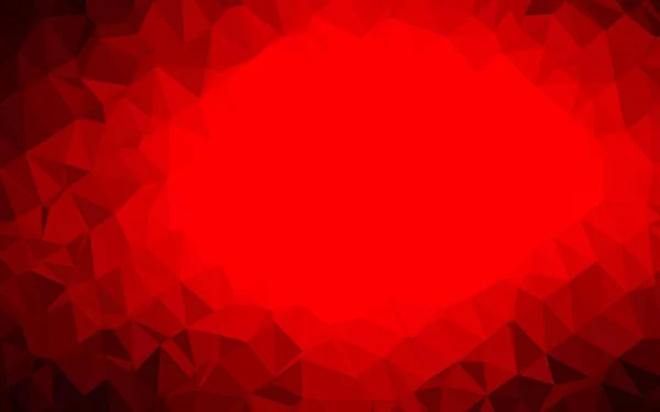 浅红色矢量模糊三角形模板 — 图库矢量图片
