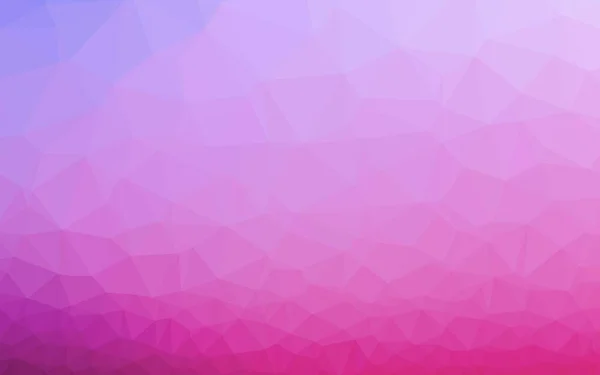 Světle Růžová Modrá Vektorová Rozmazaná Trojúhelníková Textura — Stockový vektor