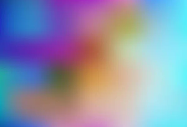 Light Multicolor Rainbow Vektor Abstrakt Suddig Bakgrund Glitter Abstrakt Illustration — Stock vektor