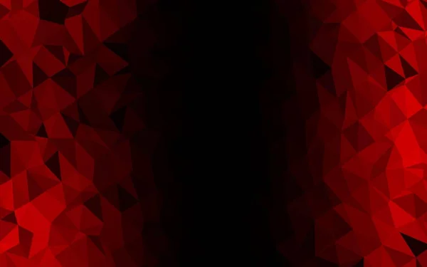 Luz Rojo Vector Abstracto Mosaico Fondo — Vector de stock