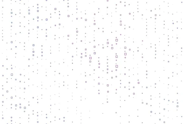 Ljusrosa Blå Vektor Mall Med Fyrkantig Stil Glitter Abstrakt Illustration — Stock vektor