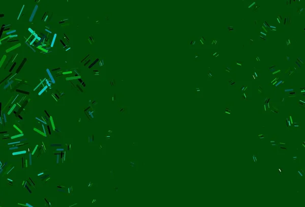 Ljusblå Grön Vektorstruktur Med Färgglada Linjer Modern Geometrisk Abstrakt Illustration — Stock vektor